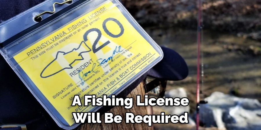 A Fishing License Will Be Required