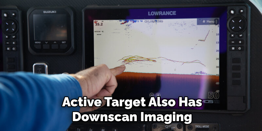 Active Target Also Has Downscan Imaging