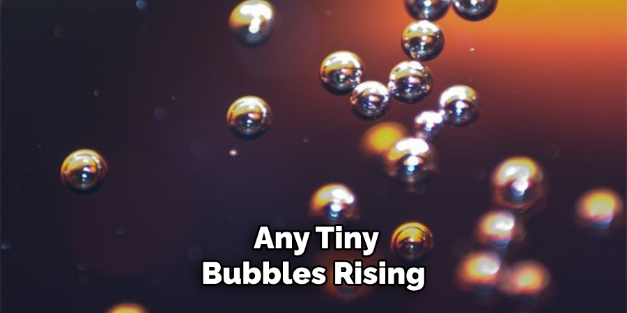  Any Tiny Bubbles Rising