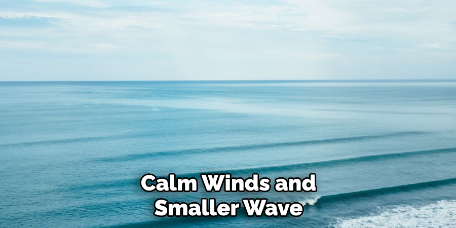 Calm Winds and Smaller Wave