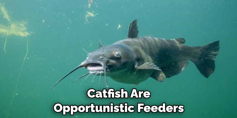 Catfish Are Opportunistic Feeders
