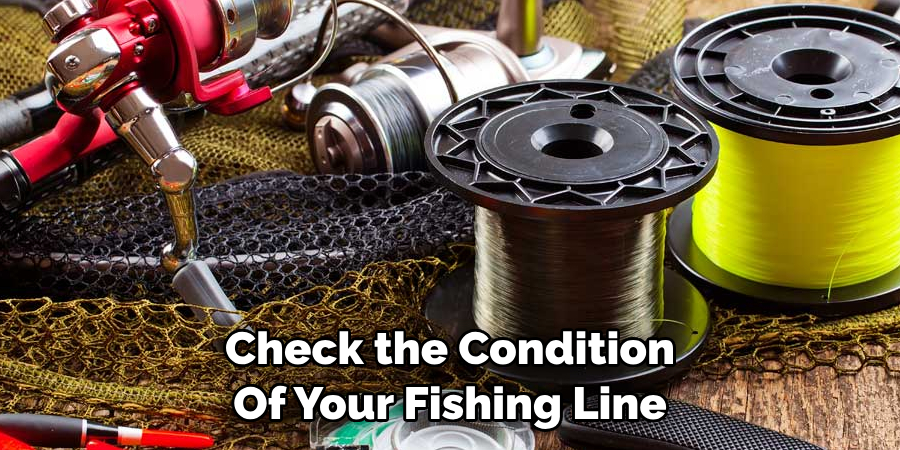 Check the Condition Of Your Fishing Line