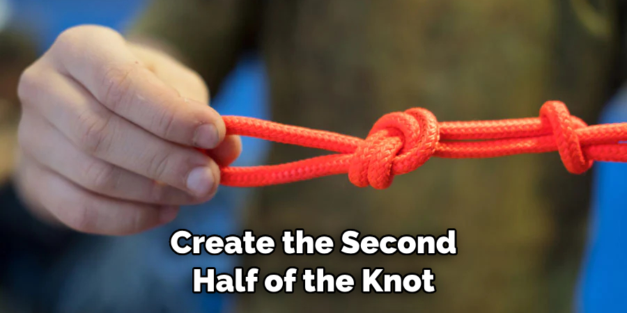 Create the Second Half of the Knot