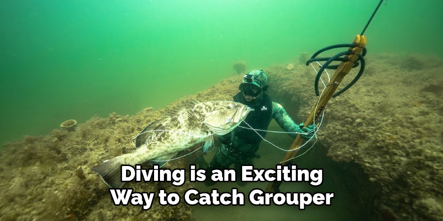 Diving is an Exciting Way to Catch Grouper