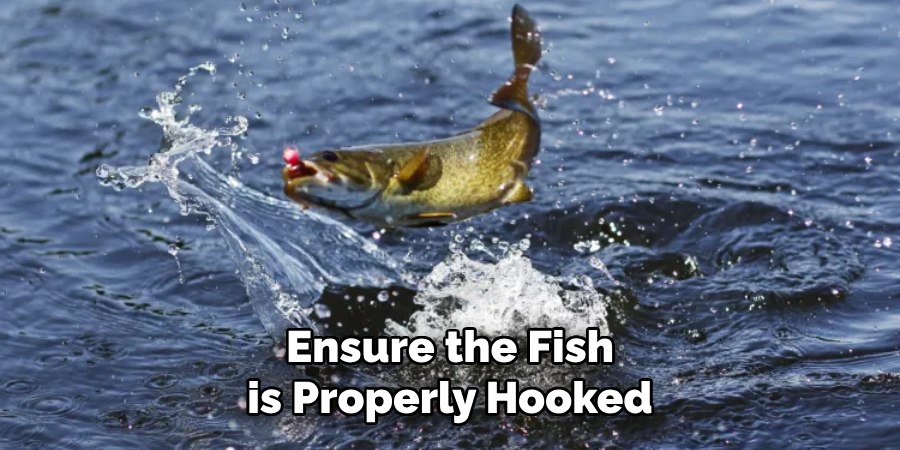 Ensure the Fish is Properly Hooked