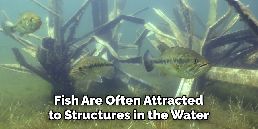 Fish Are Often Attracted to Structures in the Water