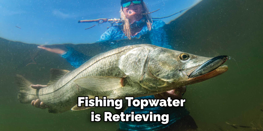  Fishing Topwater is Retrieving