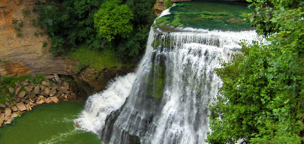 How to Kayak to Burgess Falls