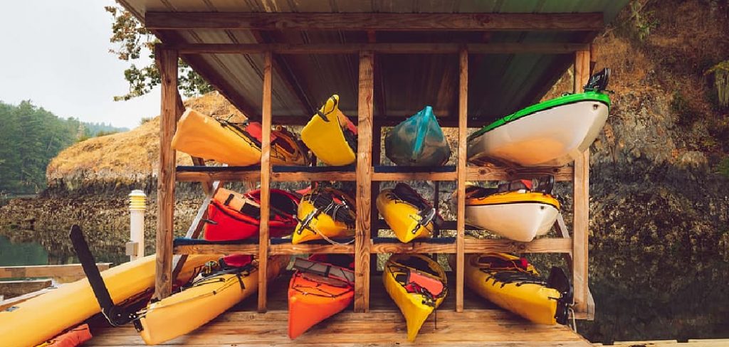 How to Store Kayak Outside in Winter