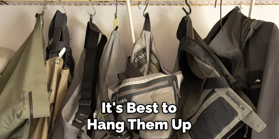 It's Best to Hang Them Up