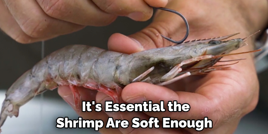  It's Essential the 
Shrimp Are Soft Enough