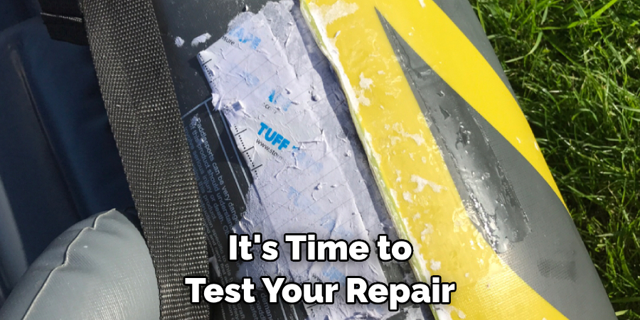 It's Time to Test Your Repair