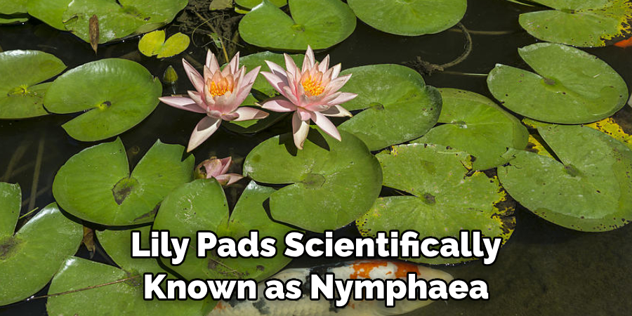 Lily Pads Scientifically Known as Nymphaea