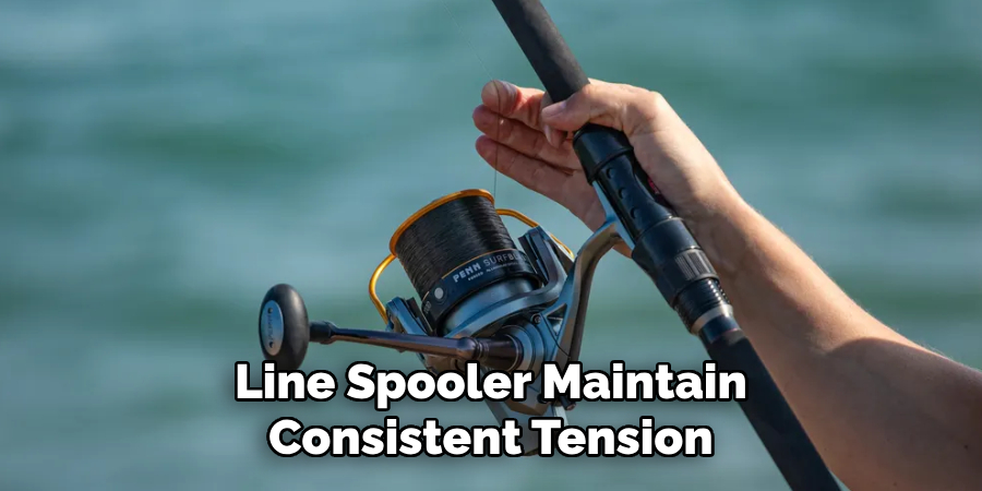 Line Spooler Maintain
Consistent Tension