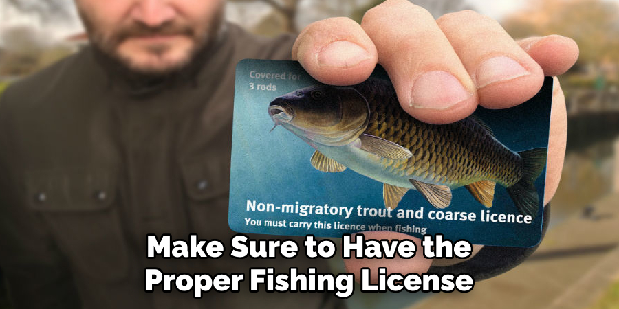 Make Sure to Have the Proper Fishing License