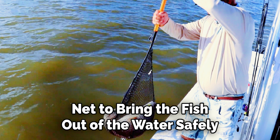 Net to Bring the Fish Out of the Water Safely