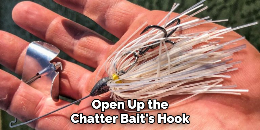 Open Up the Chatter Bait's Hook