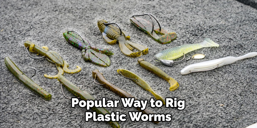 Popular Way to Rig Plastic Worms