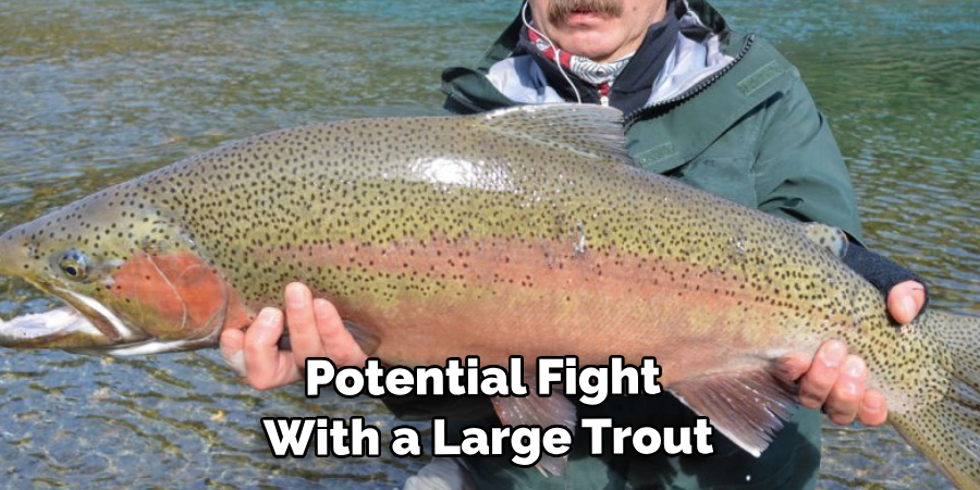 Potential Fight With a Large Trout