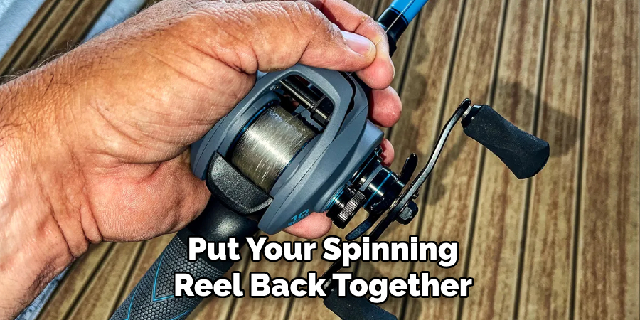 Put Your Spinning Reel Back Together