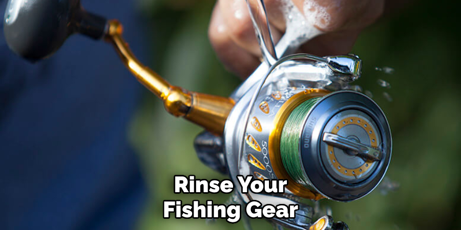 Rinse Your Fishing Gear