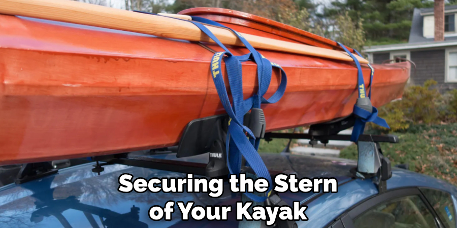 Securing the Stern of Your Kayak
