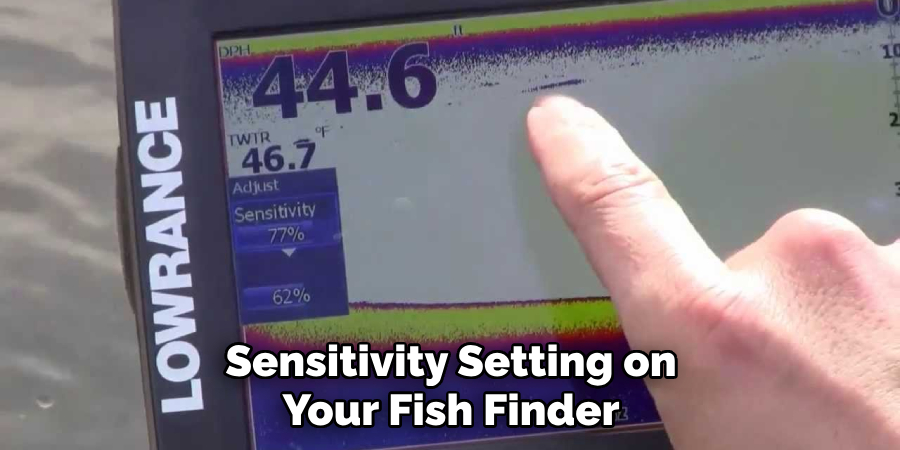 Sensitivity Setting on Your Fish Finder