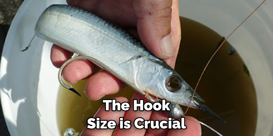 The Hook Size is Crucial