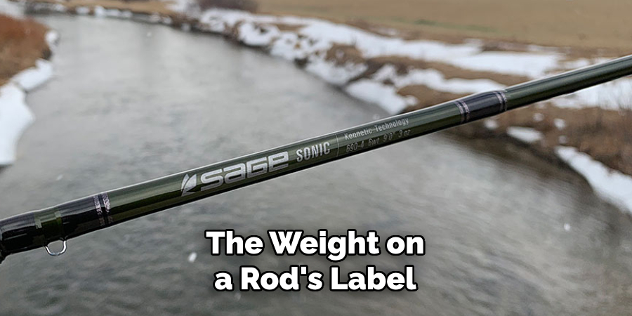 The Weight on a Rod's Label