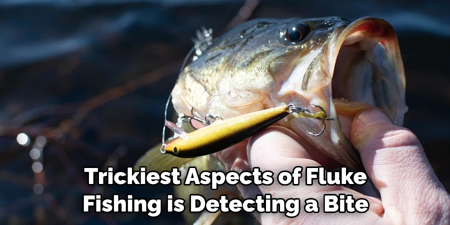 Trickiest Aspects of Fluke 
Fishing is Detecting a Bite