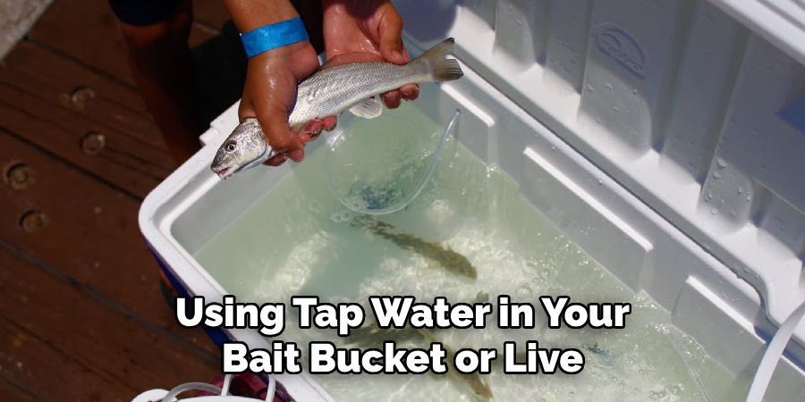 Using Tap Water in Your Bait Bucket or Live