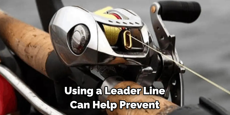 Using a Leader Line 
Can Help Prevent 