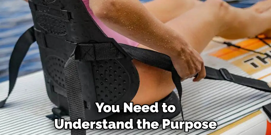 You Need to Understand the Purpose