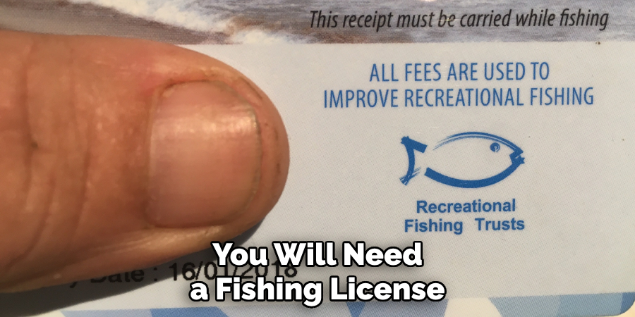 You Will Need a Fishing License