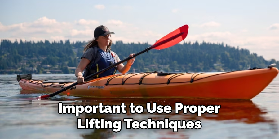 Important to Use Proper Lifting Techniques