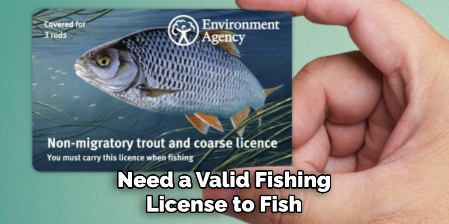 Need a Valid Fishing License to Fish