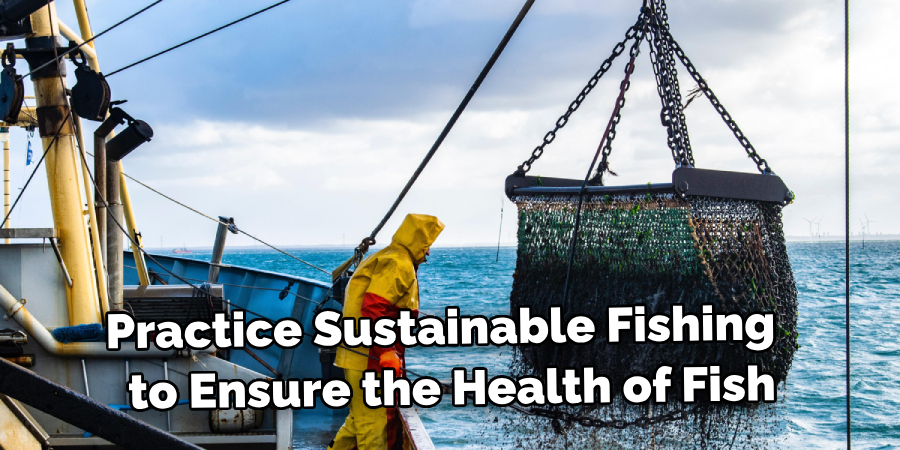 Practice Sustainable Fishing to Ensure the Health of Fish