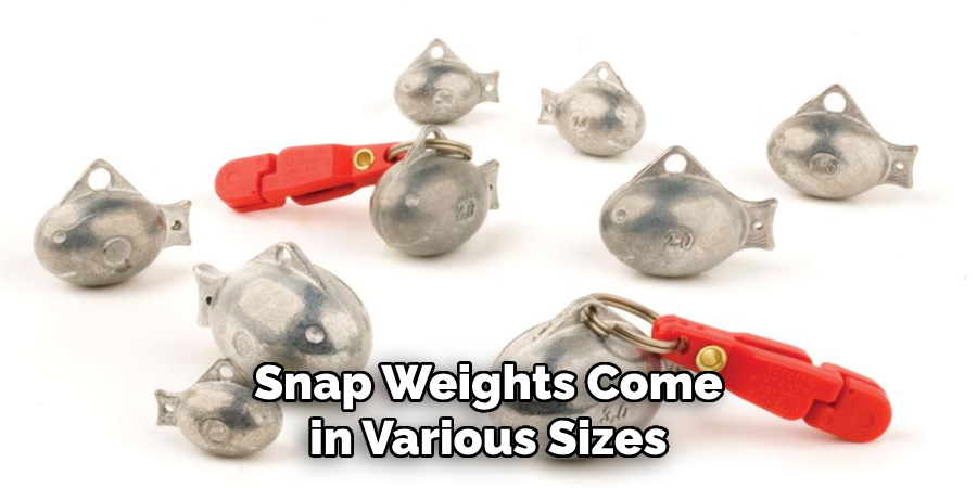 Snap Weights Come in Various Sizes