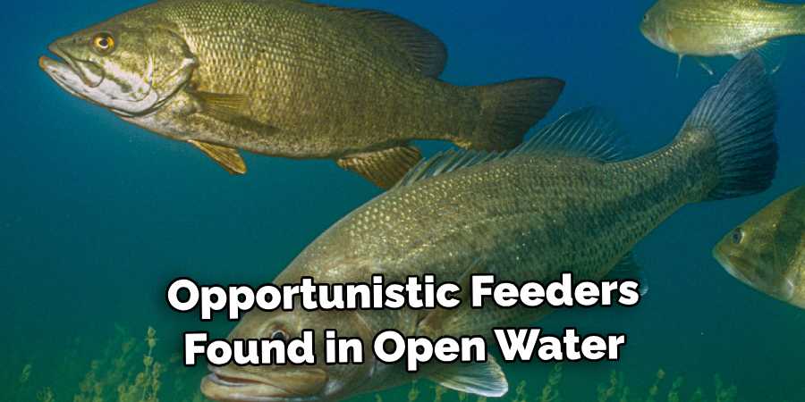 Opportunistic Feeders Found in Open Water