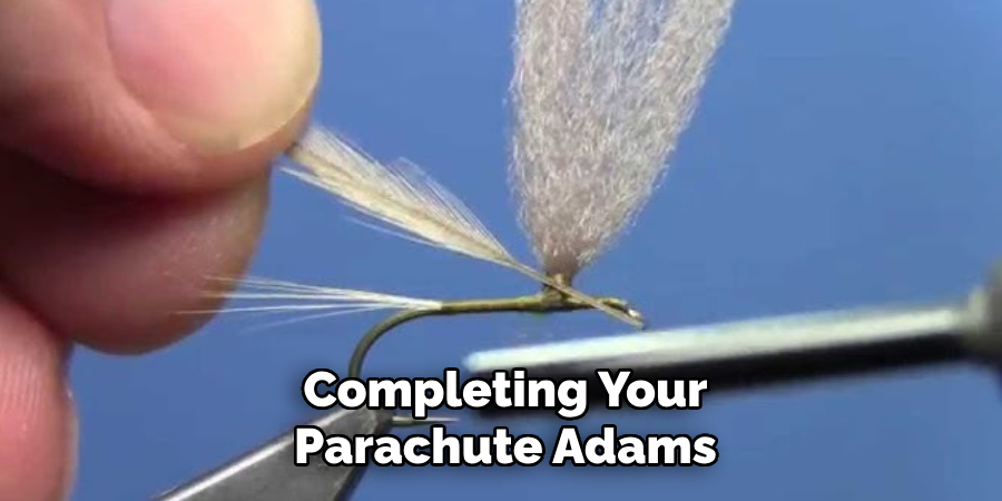 Completing Your Parachute Adams