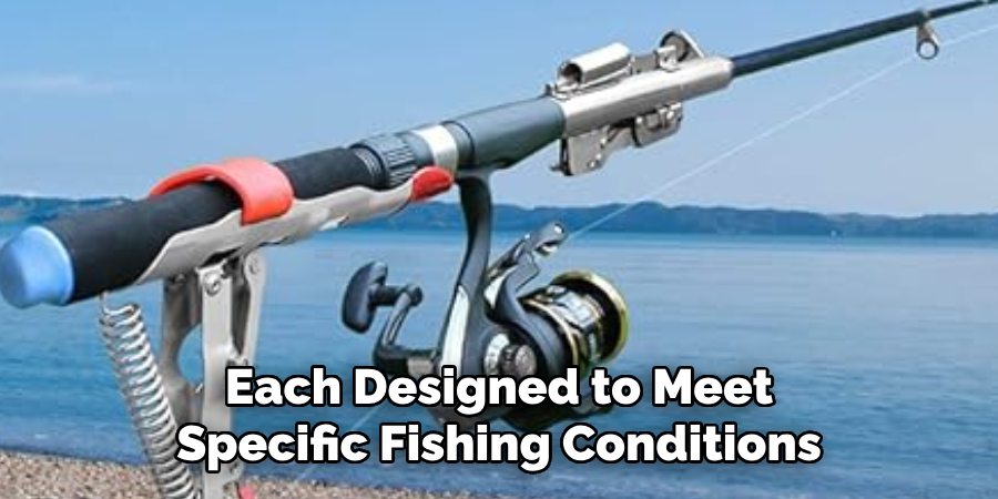 Each Designed to Meet Specific Fishing Conditions