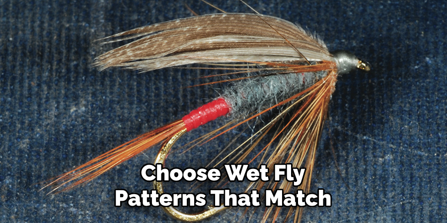 Choose Wet Fly Patterns That Match 