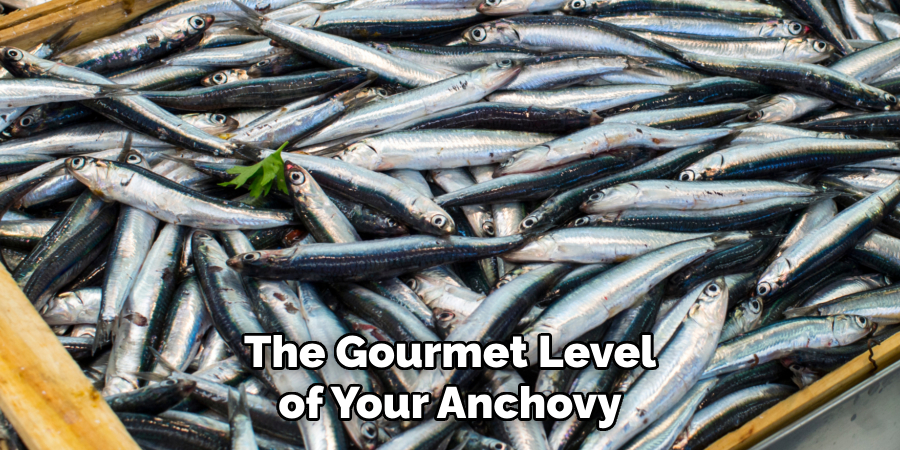 The Gourmet Level of Your Anchovy