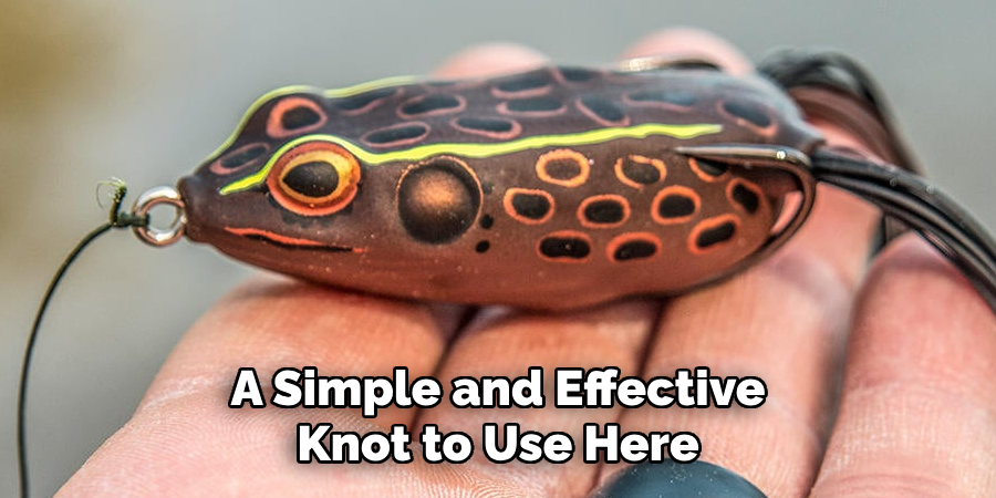 A Simple and Effective Knot to Use Here