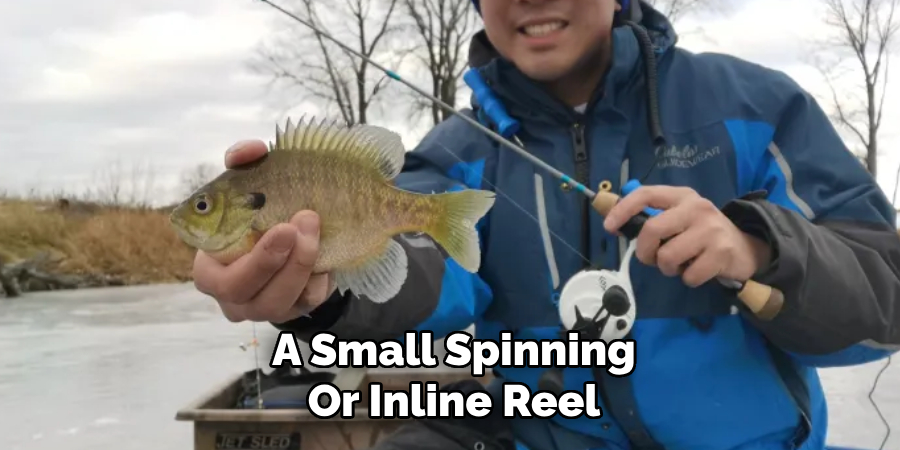 A Small Spinning Or Inline Reel