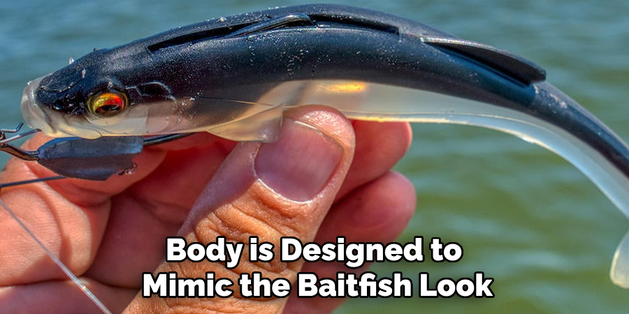 Body is Designed to Mimic the Baitfish Look