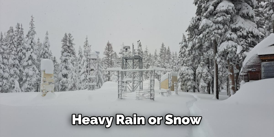 Heavy Rain or Snow 