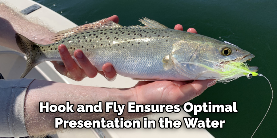 Hook and Fly Ensures Optimal Presentation in the Water