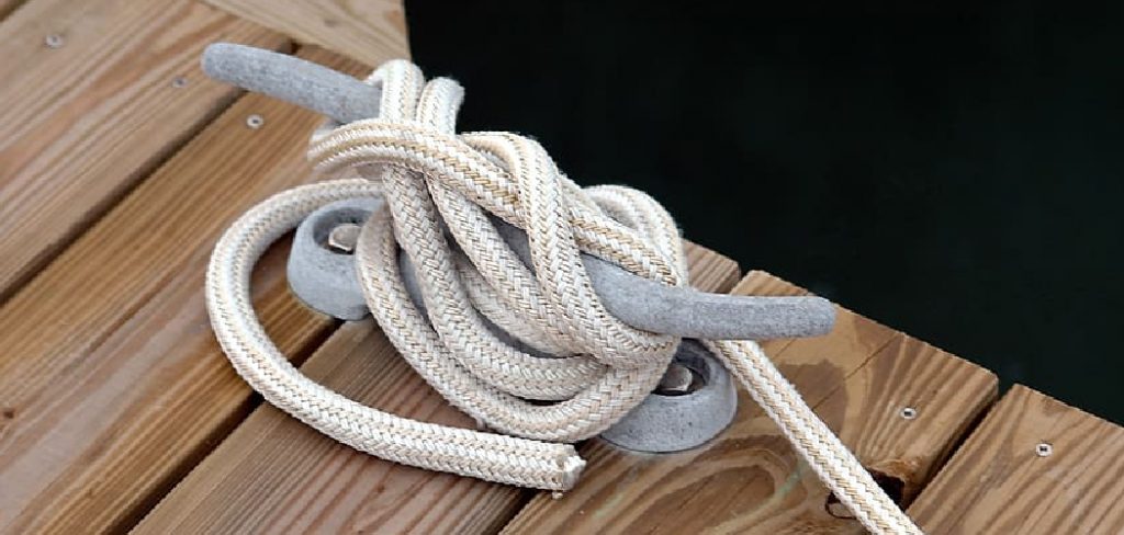 How to Tie an Anchor Line