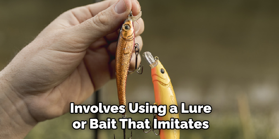 Involves Using a Lure or Bait That Imitates